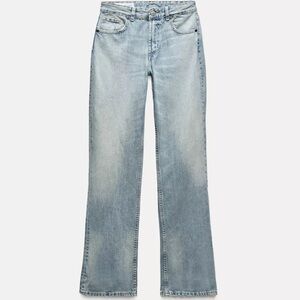 Zara Light Blue Flare Jeans